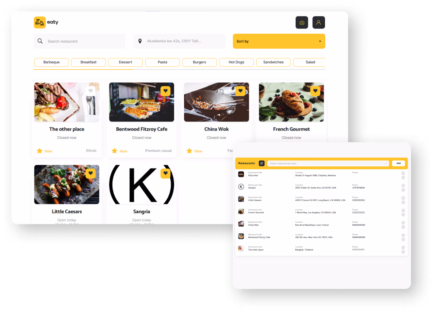 Restaurant Booking Platform